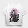 Attitude Girl, Tricou Oversize Barbati (Unisex)
