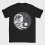 Astronaut Yin Yang, Tricou Barbati (Unisex)
