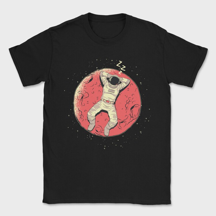 Astronaut Sleeping, Tricou Barbati (Unisex)