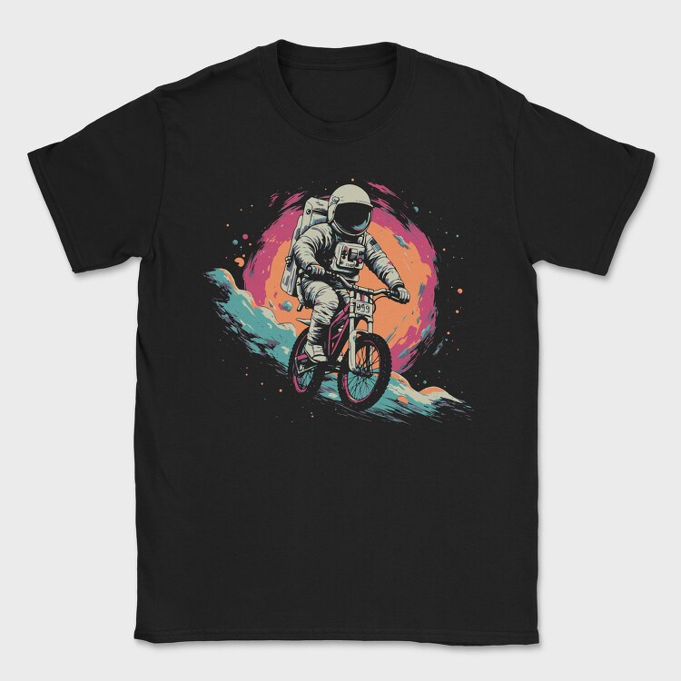 Astronaut Bike, Tricou Barbati (Unisex)