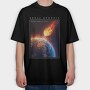 Apophis Comet, Tricou Oversize Barbati (Unisex)