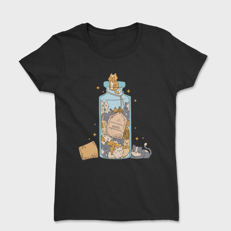 Antidepressants Cats, Tricou Femei