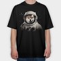 Astro Shiba, Tricou Oversize Barbati (Unisex)