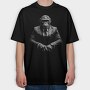Ape Suit Monochrome, Tricou Oversize Barbati (Unisex)
