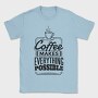 Coffee Quote, Tricou Barbati (Unisex)
