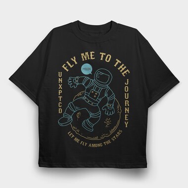 Astro, Tricou Oversize Barbati (Unisex)