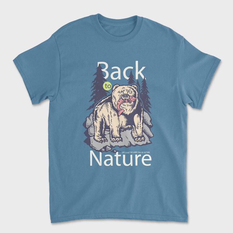 Hunting Bear, Tricou Barbati (Unisex)
