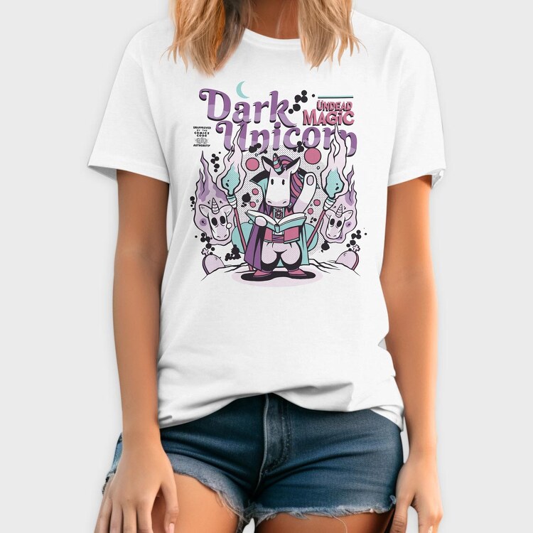 Dark Unicorn Funny, Tricou Barbati (Unisex)
