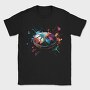 Colorful Handpan Splash, Tricou Barbati (Unisex)