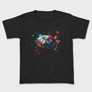 Colorful Handpan Splash, Tricou Copii