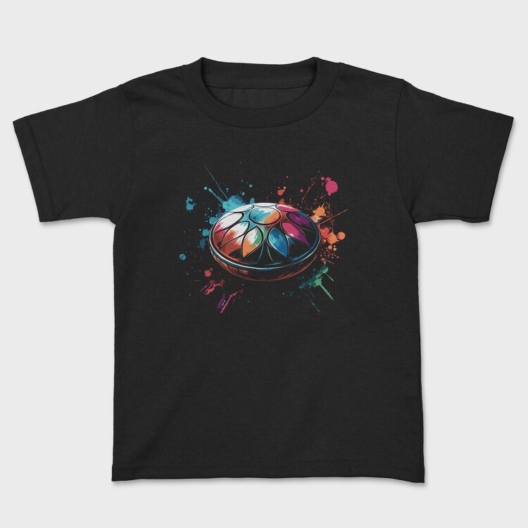Colorful Handpan Splash, Tricou Copii