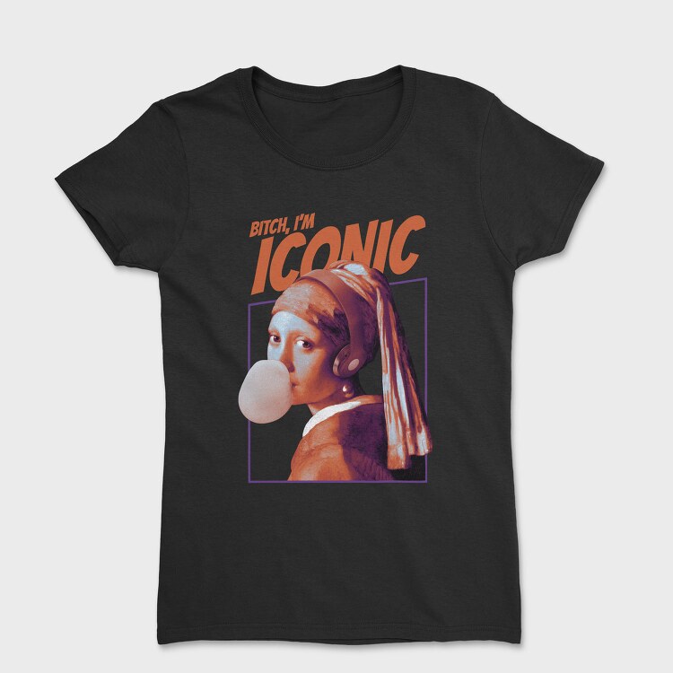 Art Pearl Girl Iconic, Tricou Femei