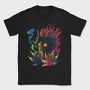 Colorful Monster Cannabis, Tricou Barbati (Unisex)