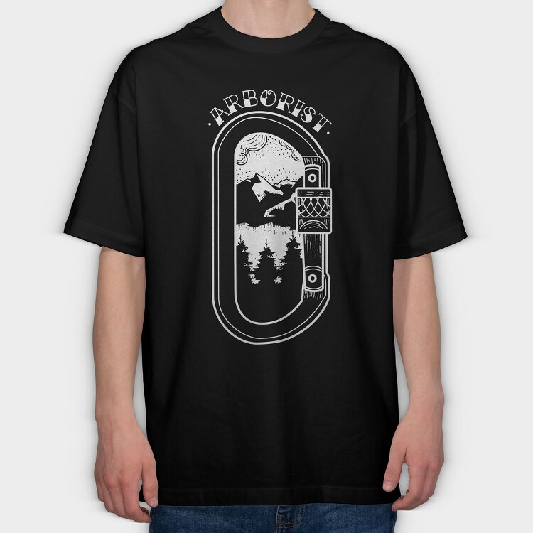 Arborist, Tricou Oversize Barbati (Unisex)