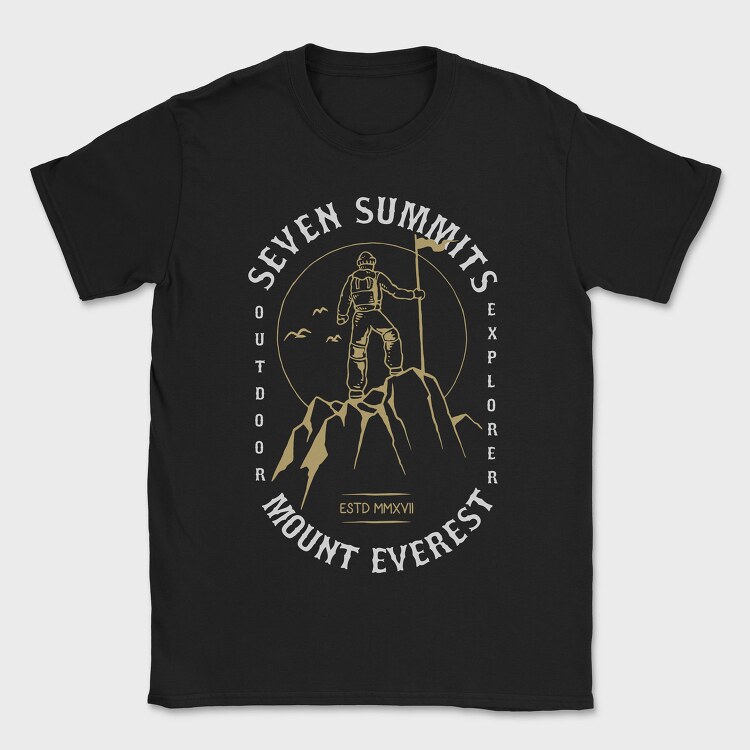 The Summit, Tricou Barbati (Unisex)