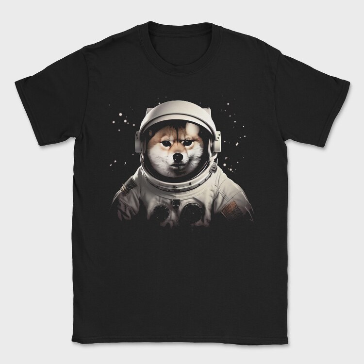 Astro Shiba, Tricou Barbati (Unisex)