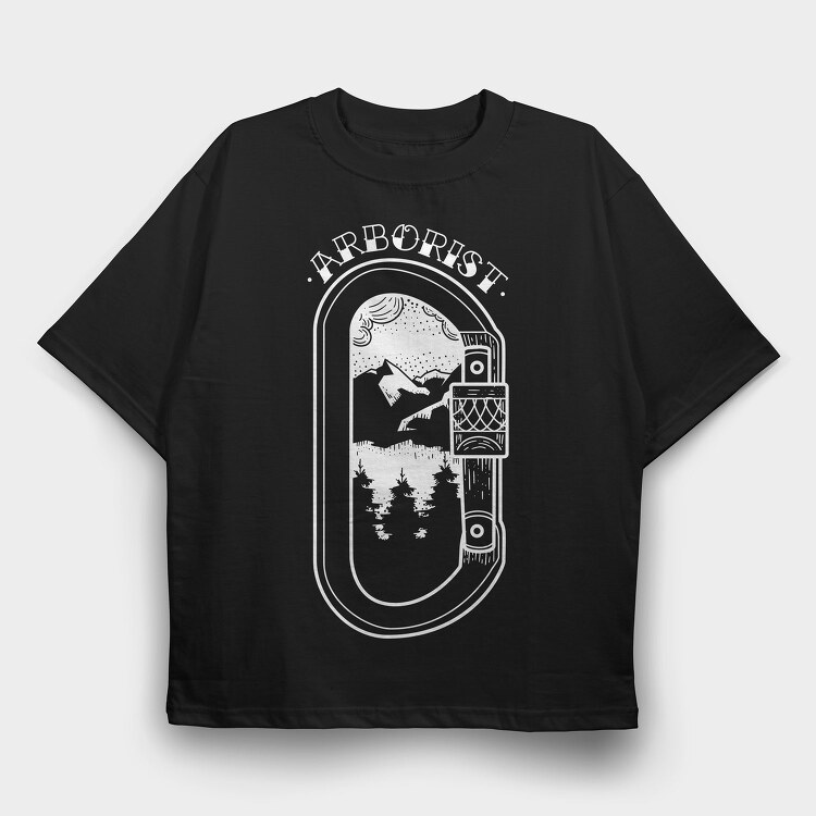 Arborist, Tricou Oversize Barbati (Unisex)