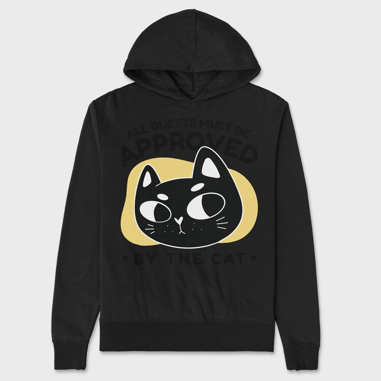 Approved by the Cat, Hanorac Oversize Barbati (Unisex)