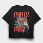 Christmas Basketball, Tricou Oversize Barbati (Unisex)