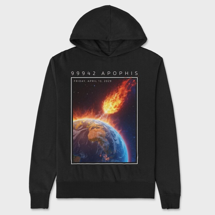Apophis Comet, Hanorac Oversize Barbati (Unisex)