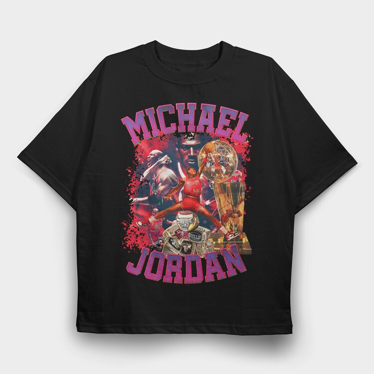 Jordan Bronze Bull, Tricou Oversize Barbati (Unisex)