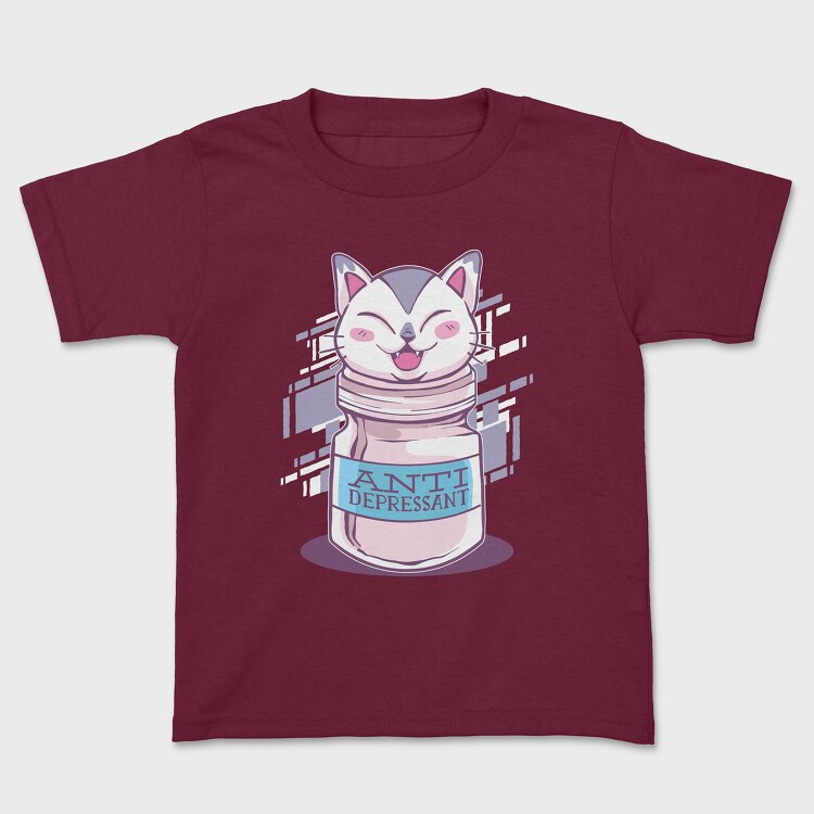 Antidepressant Cat, Tricou Copii