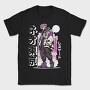 Anime Pink Hair Character, Tricou Barbati (Unisex)