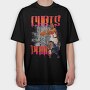 Christmas Basketball, Tricou Oversize Barbati (Unisex)