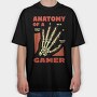 Anatomy of a Gamer, Tricou Oversize Barbati (Unisex)