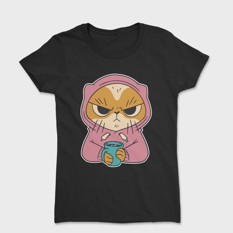 Angry Cat Coffee, Tricou Femei