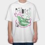 Animal Skulls 5, Tricou Oversize Barbati (Unisex)