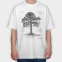 Anatomy Tree, Tricou Oversize Barbati (Unisex)