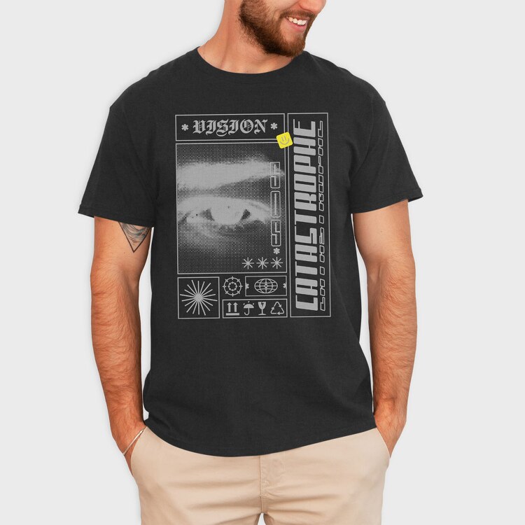 Catastrophe 1, Tricou Barbati (Unisex)