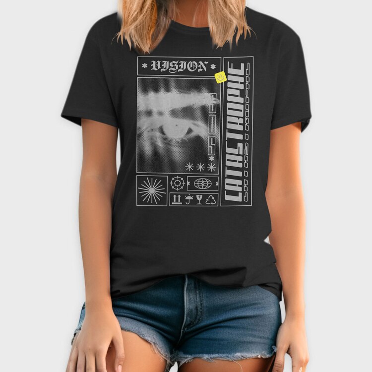 Catastrophe 1, Tricou Barbati (Unisex)