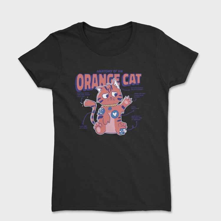 Anatomy of an Orange Cat, Tricou Femei
