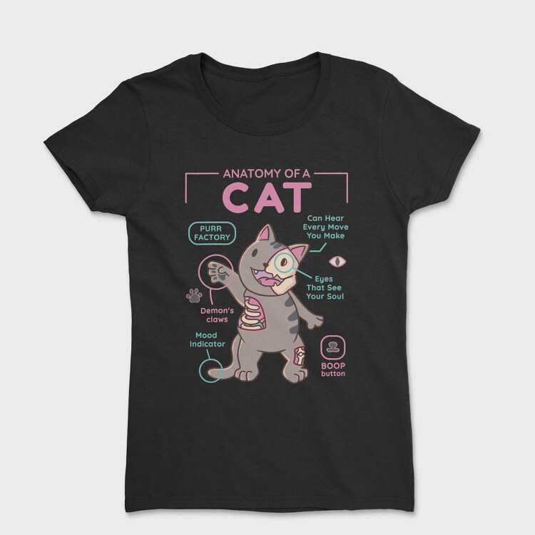 Anatomy of a Cat, Tricou Femei