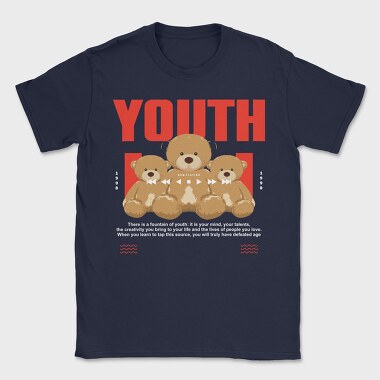 Youth Bear, Tricou Barbati (Unisex)