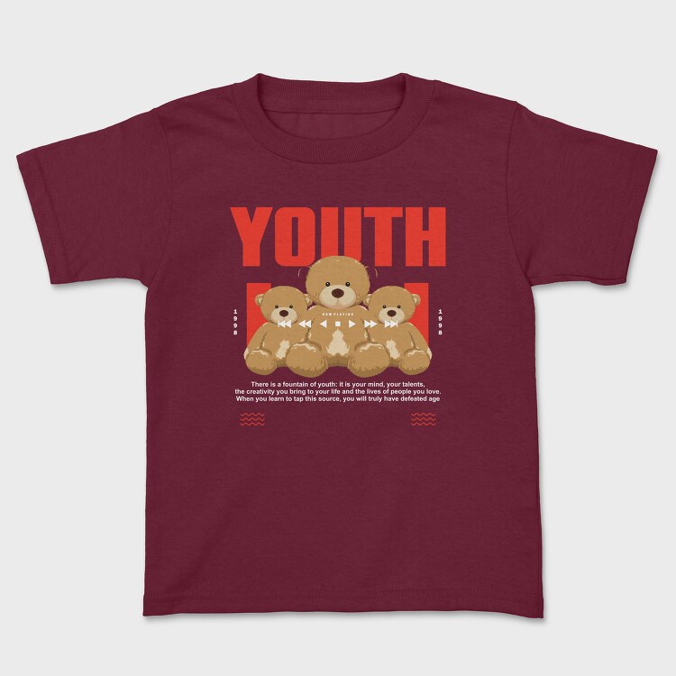 Youth Bear, Tricou Copii