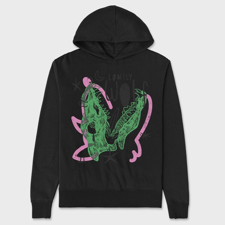 Animal Skulls 7, Hanorac Oversize Barbati (Unisex)