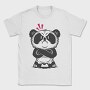 Angry Panda, Tricou Barbati (Unisex)