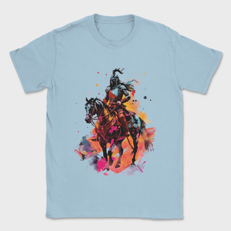 Ancient Warrior Watercolor, Tricou Barbati (Unisex)