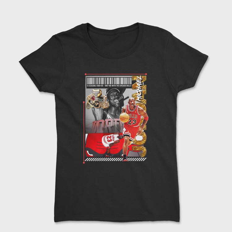 Michael 23 Bulls, Tricou Femei