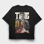 Nba 11 Athletes, Tricou Oversize Barbati (Unisex)