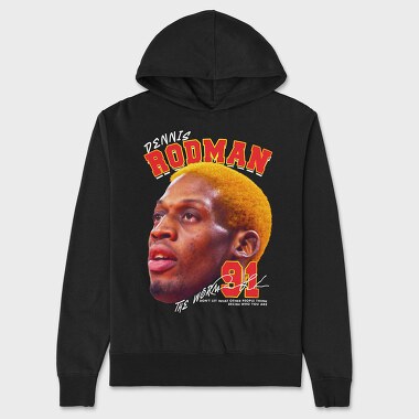 Rodman 91, Hanorac Oversize Barbati (Unisex)