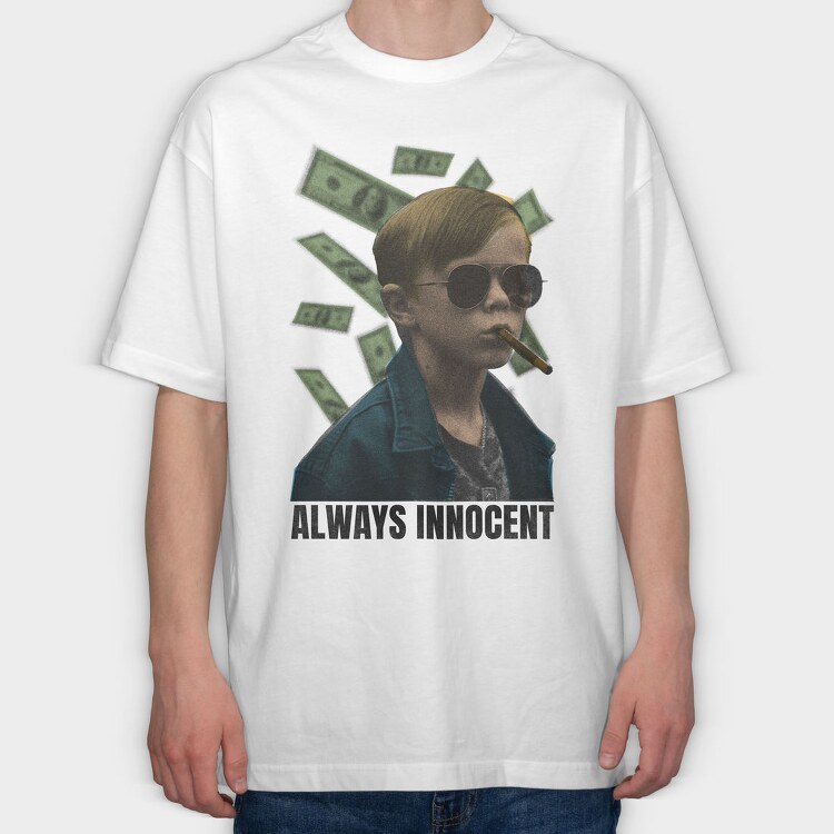 Always Innocent, Tricou Oversize Barbati (Unisex)