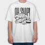 Aligator Oh Snap, Tricou Oversize Barbati (Unisex)
