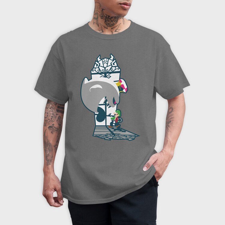 Classic Luigis Mansion, Tricou Barbati (Unisex)