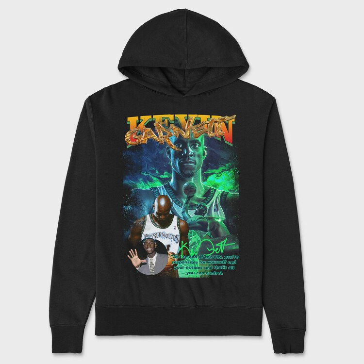 Thug Life Kennedy Basketball, Hanorac Oversize Barbati (Unisex)