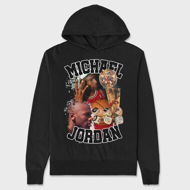 Vintage Jordan, Hanorac Oversize Barbati (Unisex)