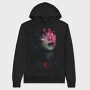 Anger Halftone, Hanorac Oversize Barbati (Unisex)